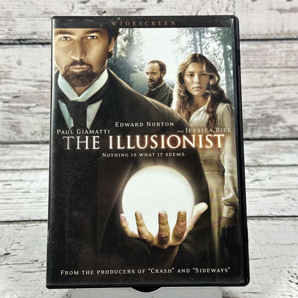 The Illusionist (Widescreen Edition) (DVD, 2006) Edward Norton, Jessica Biel‎